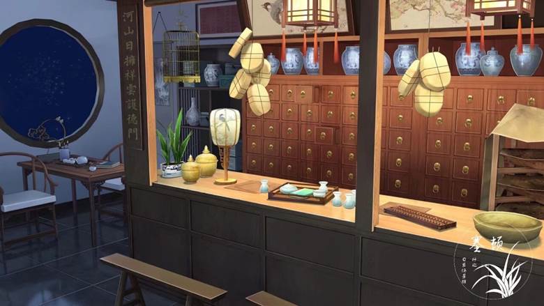 原创, 场景, background, 东方, illustration, 中国风, ancient