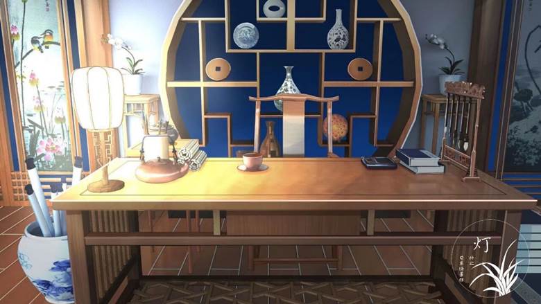 creation, scene, background, illustration, Chinese style, ancient, Chinese style, painting