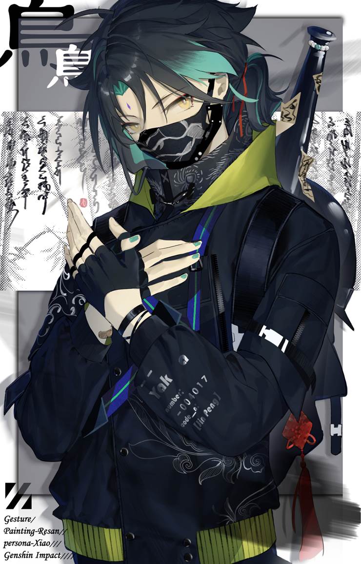 帅哦这原神同人，Pixiv人气插画师Resan-ID:72828096