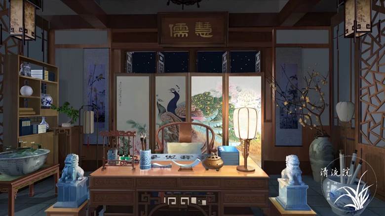 原创, 场景, background, illustration, 中国风, ancient, painting, Chinese style