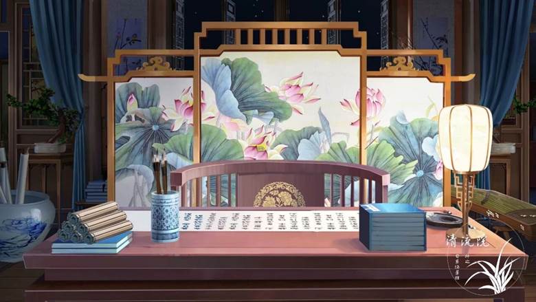 原创, 场景, background, illustration, 中国风, Chinese style, painting, ancient