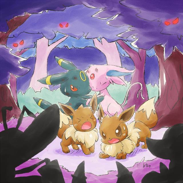 精灵宝可梦, 伊布, 月亮伊布, 太阳伊布, Pokemon 100+ bookmarks