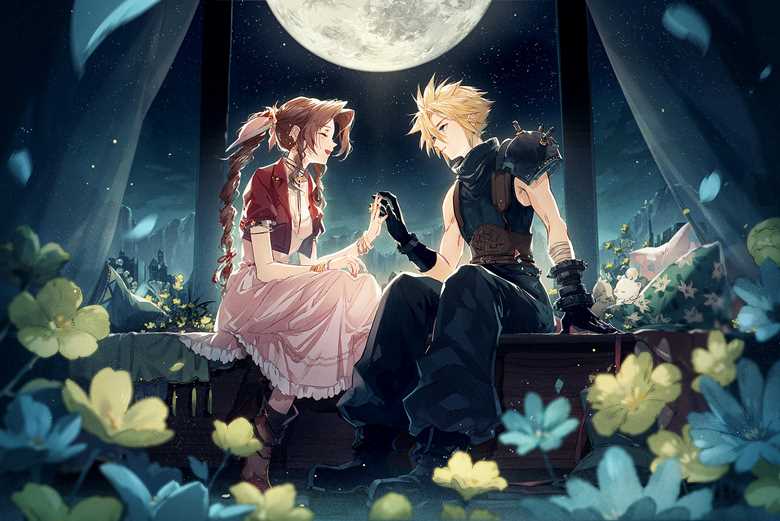 《最终幻想Ⅶ》爱丽丝·盖恩斯巴勒pixiv插画图片