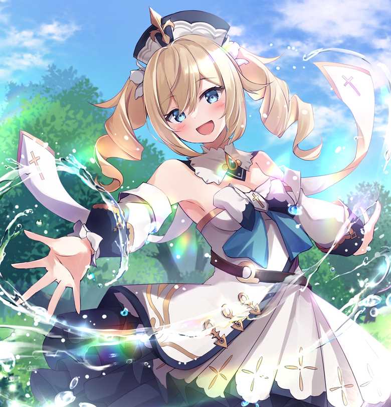 Genshin Impact, 芭芭拉（原神）, angel, 原神1000收藏