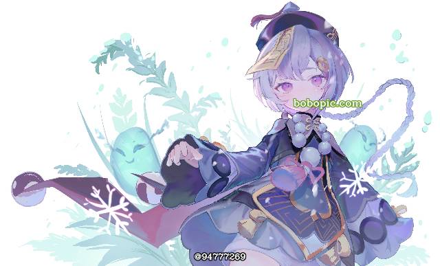 Qiqi,七七,原神,小女孩图片