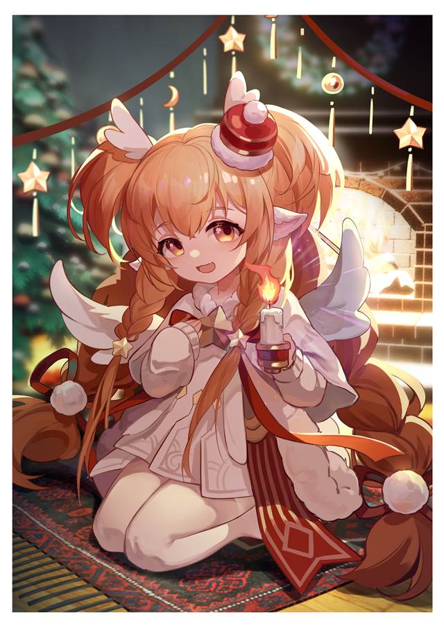 loli, Twelve Divine Generals (Granblue), Mahira, Christmas, Granblue Fantasy
