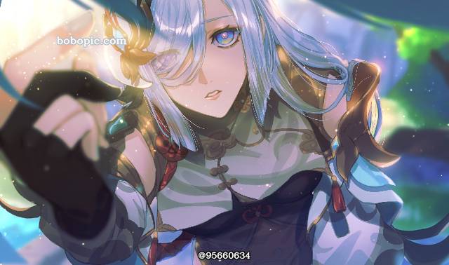 GenshinImpact,Shenhe,原神,申鹤图片