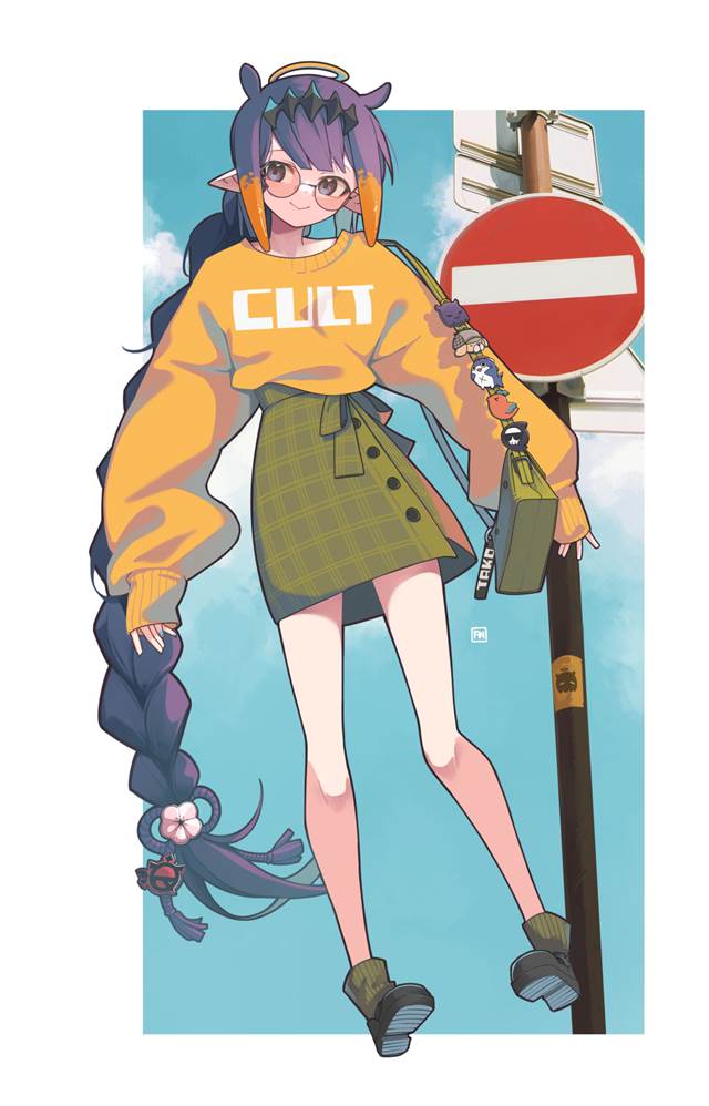 一伊那尔栖, Hololive, Virtual YouTuber 1000+ bookmarks