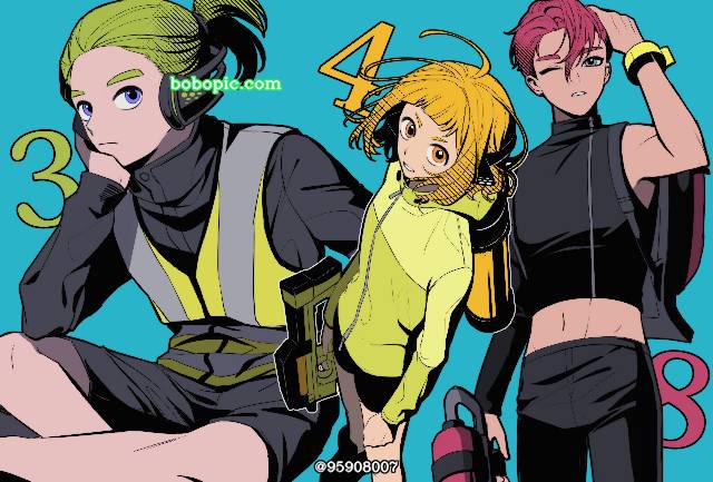 3号,4号,8号,Splatoon,漆弹大作战图片