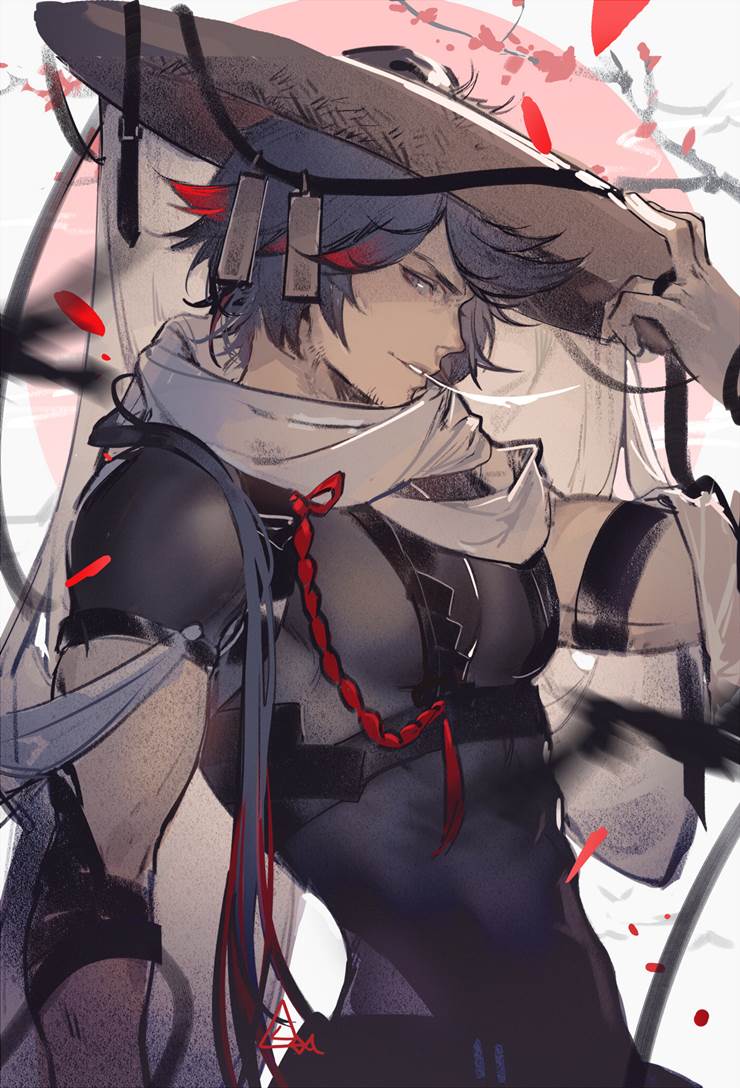 Arknights, Mr. Nothing, pectoral muscles, 明日方舟1000收藏