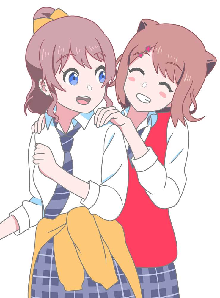 Saaya/Kasumi, 山吹沙绫, 户山香澄, BanG Dream!, Bushiroad, BanG Dream! 100+ bookmarks