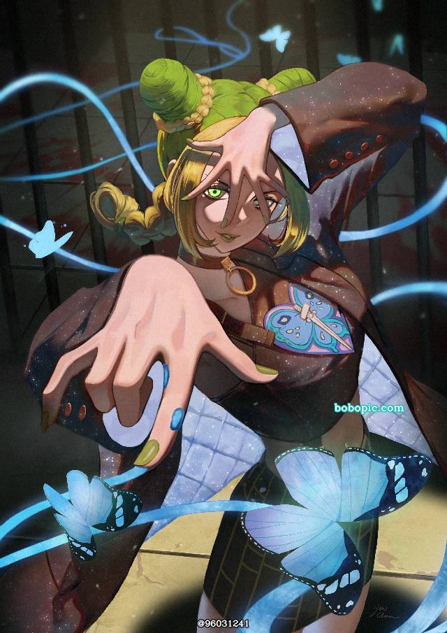 JoJo的奇妙冒险,二创,石之海,空条徐伦,美少女图片