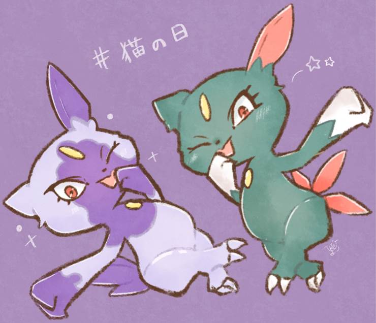 精灵宝可梦, 口袋妖怪, Sneasel, cat day, Hisuian Sneasel, 宝可梦传说：阿尔宙斯, 宇智波鼬