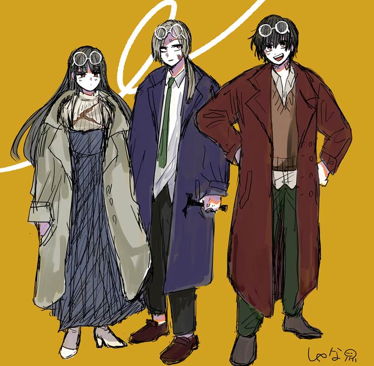 总结2插画师しゃな的坂本日常插画图片 BoBoPic