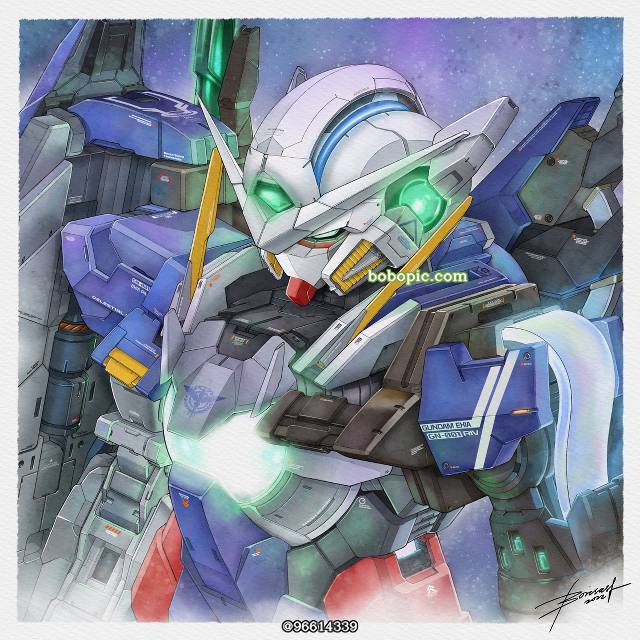 一张Procreate,原创,gundam,高达,下田重工业绘画图片