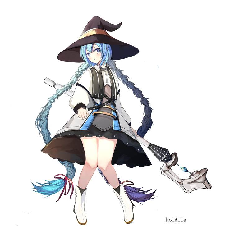 Mushoku Tensei, doujin, 女孩子, 洛琪希·米格路迪亚·格雷拉特, 到了异世界就拿出真本事, Imoko, Mushoku Tensei, young girl, thighs, character visual