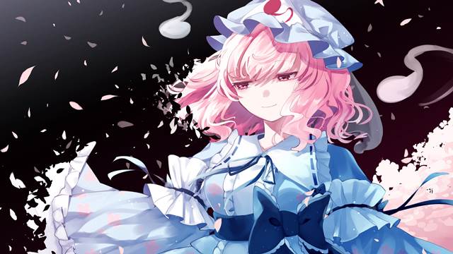 ダンカグカグラ部门,东方Project,西行寺幽幽子图片