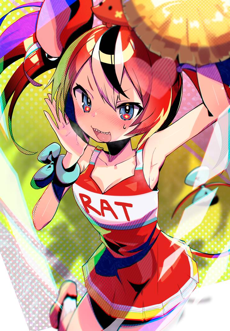 Hakos Baelz, 虚拟主播, Hololive, Hololive 英语, 啦啦队长, 拉拉队员, 腋下