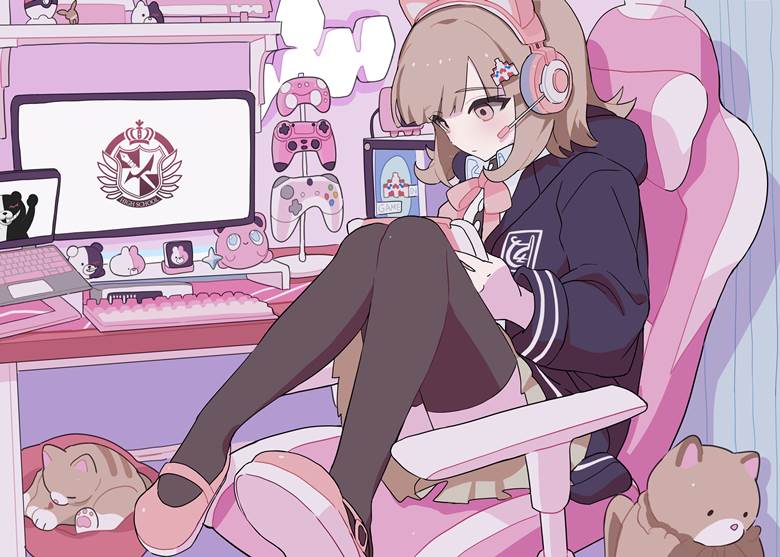 七海千秋,小女孩,枪弹辩驳,美少女,超级弹丸论破2图片