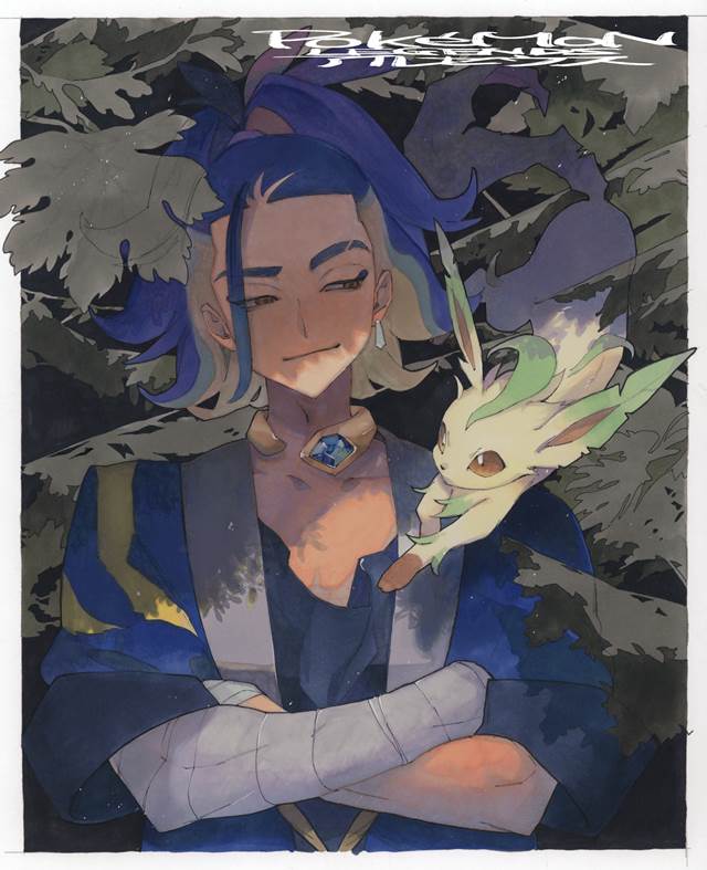 copic马克笔, 宝可梦传说：阿尔宙斯, Adaman (Pokemon), 叶伊布