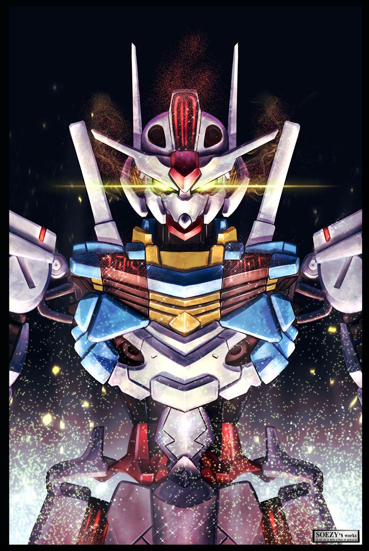 高达, 水星的魔女, robot, 机动战士高达水星的魔女, Gundam Aerial, 风灵高达, 机动战士高达水星的魔女, 水星的魔女100收藏