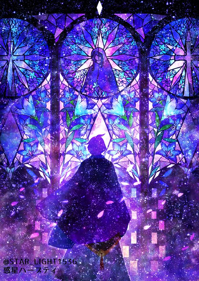插画, 刀剑乱舞, stained glass, Touken Ranbu 100+ bookmarks