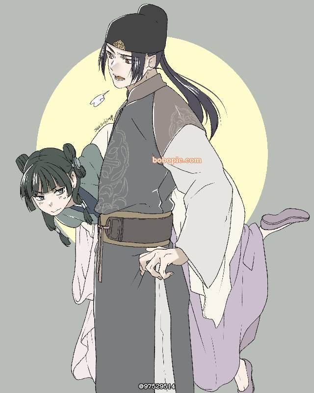 壬氏,壬猫,猫猫,药屋少女的呢喃图片