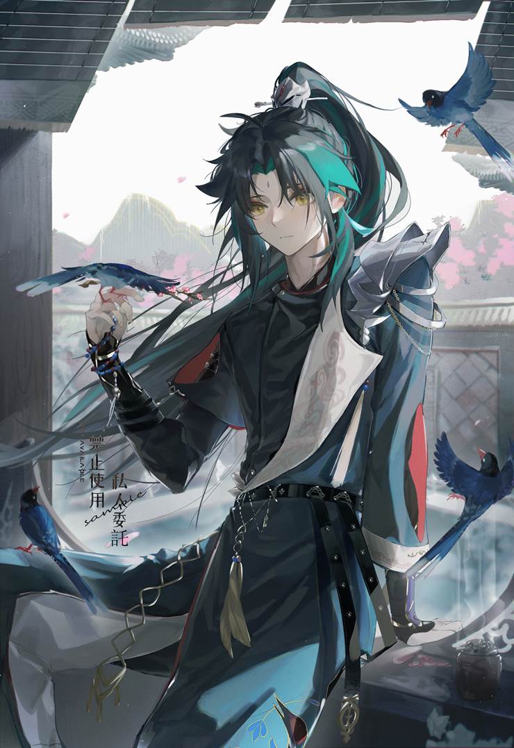 帅哦这原神同人，Pixiv人气插画师Resan-ID:72828096