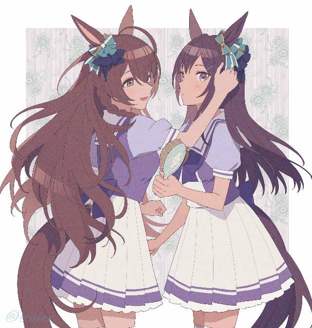 一张马娘,赛马娘,目白光明,赛马娘PrettyDerby,目白多伯绘画图片