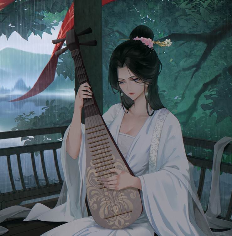 original works, ancient, biwa