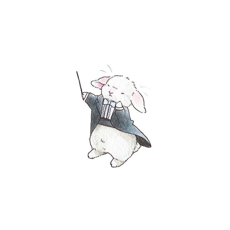 rabbit, original, fuzzy, kawaii