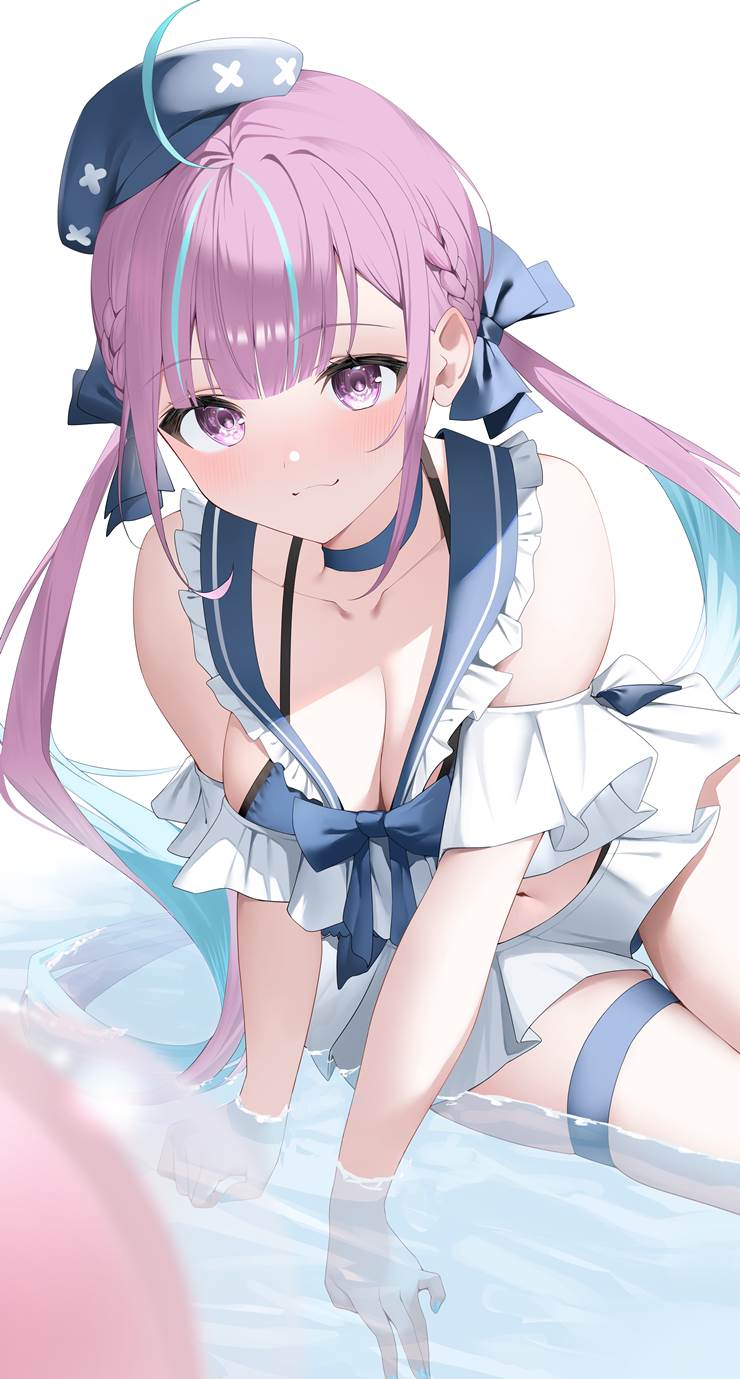 Hololive Summer, swimsuit, Hololive, Minato Aqua