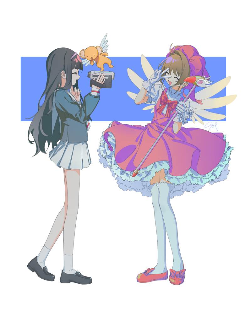 木之本樱, Tomoyo Daidoji, 魔卡少女樱