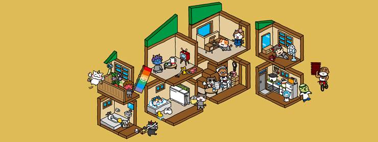 LINE stickers, Showa, 昭和复古风