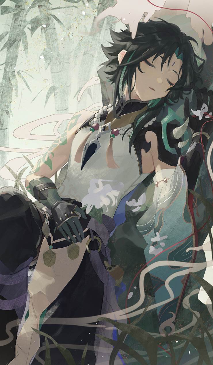 帅哦这原神同人，Pixiv人气插画师Resan-ID:72828096