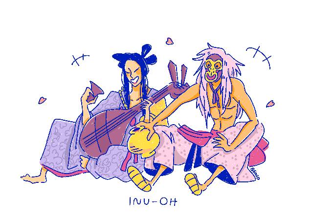 お绘描き,犬王图片