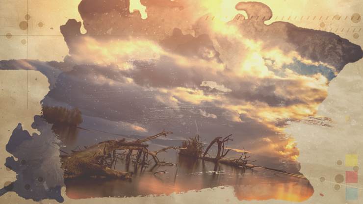 sunrise, sunrise, 黎明, water surface, reflection, country, nature, 风景, mysterious