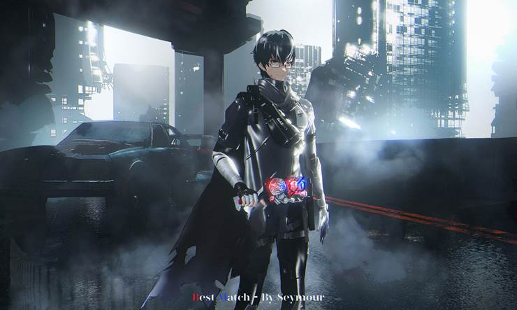 Punishing: Gray Raven, 风景, space, 涂鸦, original works, 男孩子