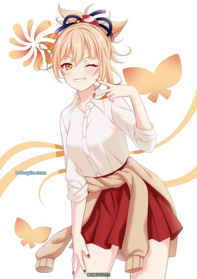 制服,原神,宵宫,小女孩,神里绫华图片