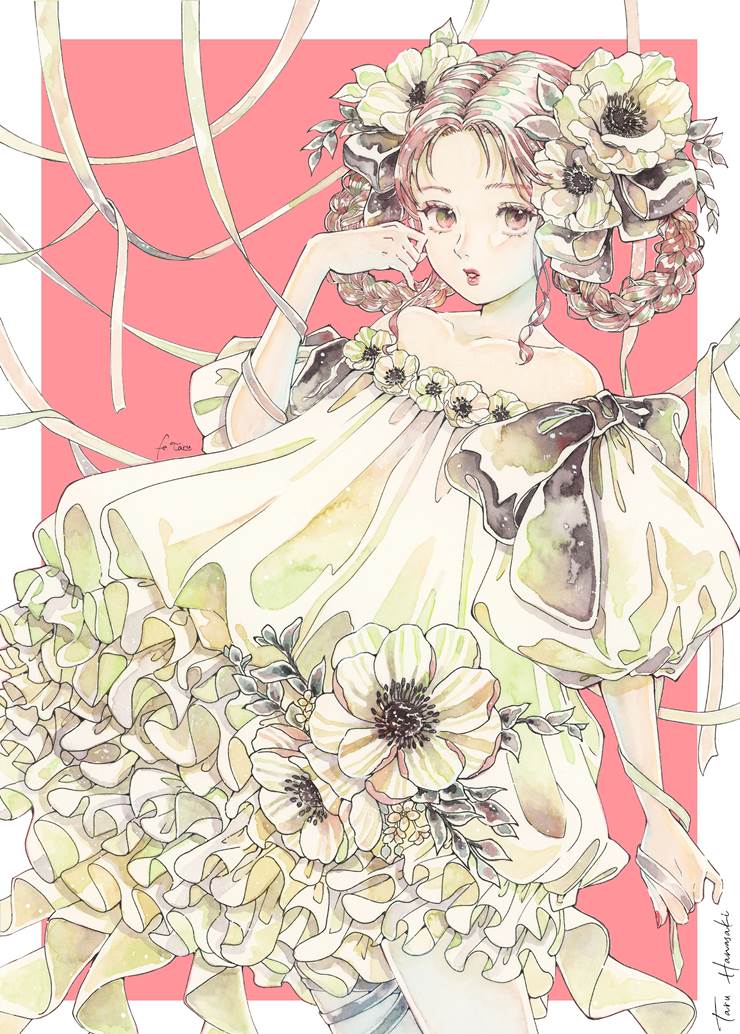 童话风水彩画手绘达人_P站画师はなさきたる作品集精选_ID2192852