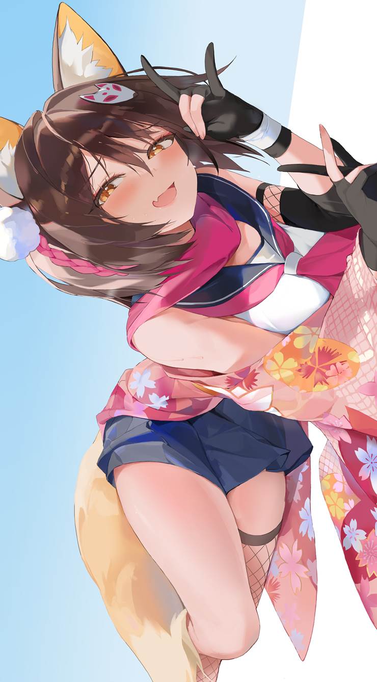 蔚蓝档案|插画师choyeon的久田伊树菜插画图片