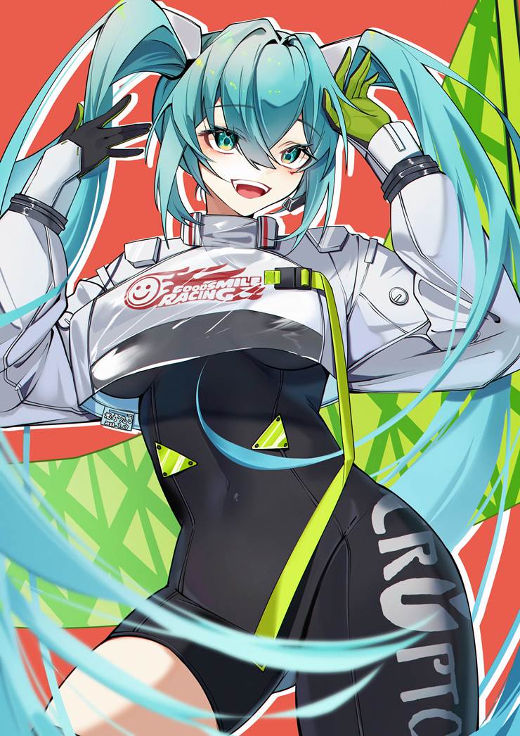 初音未来, doujin, 赛车Miku, 赛车未来2022, original tag for fanmade works