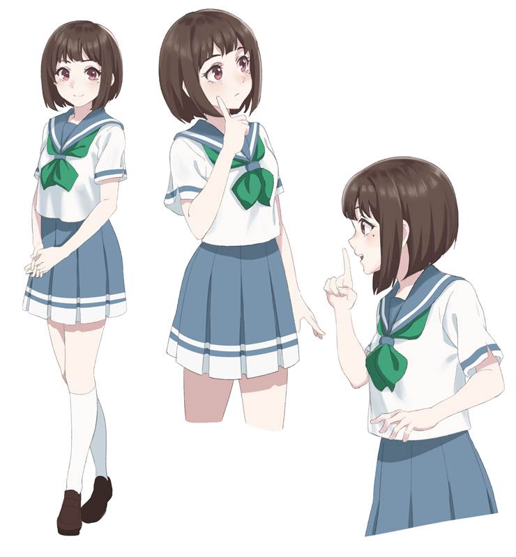 中世古香织, 吹响吧！上低音号, 白筒袜