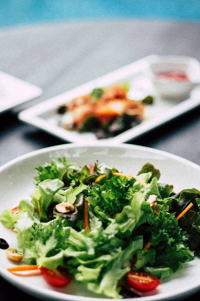 美味的沙拉食物美图