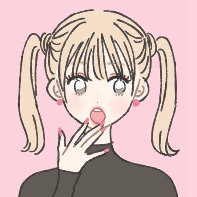 粉色系少女漫画头像