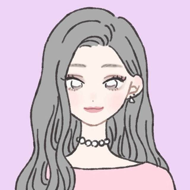 粉色系少女漫画头像