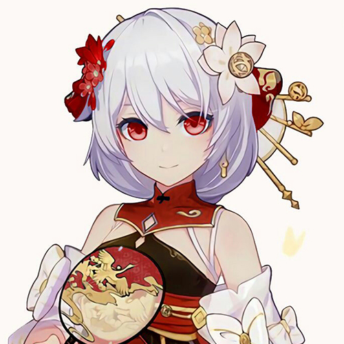 可爱的高清女孩插画头像