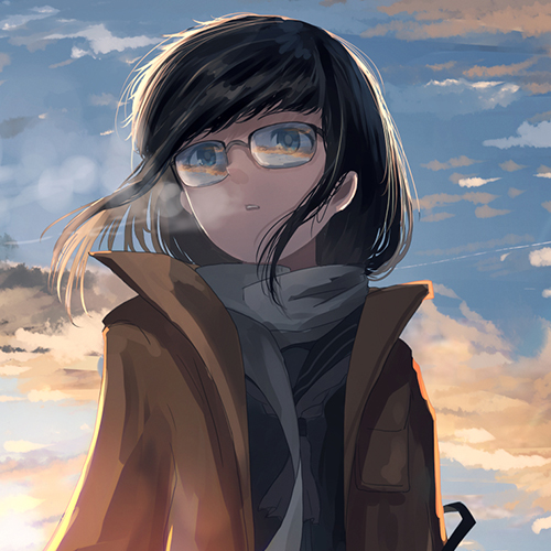 清纯风小女生插画头像推荐