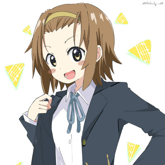 田井中律, 田井中律生誕祭2022, 轻音少女, K-ON!, blazer, ドラムスティック, 女孩子, 制服