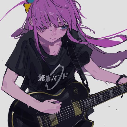 孤独摇滚, 孤独摇滚！, 後藤ひとり, ぼっち・ざ・ろっく!, 孤独摇滚！1000收藏, 吉他, 结束乐队